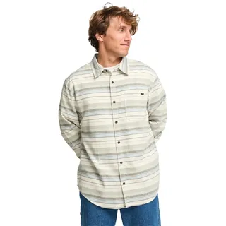 Langarmhemd BILLABONG "Coastline", Herren, Gr. XL, US-Größen, braun, Obermaterial: 100% Walkfrottier;, Hemden Langarmhemd