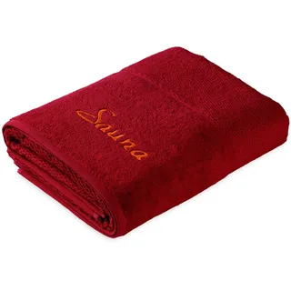 Pearl Saunatuch 80 x 200 cm ruby