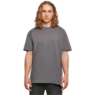 Build Your Brand Herren T-Shirt Heavy Oversize Tee, Basic T-Shirt für Männer, Oversized Fit, Baumwolle, M, Darkgrey