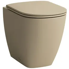 Laufen Lua Stand-Tiefspül-WC, Abgang waagerecht oder senkrecht, 360x520mm, H823081, Farbe: Bahamabeige