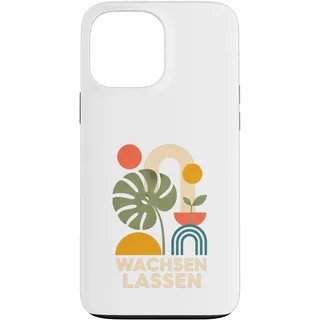 Hülle für iPhone 13 Pro Max Monstera Deliciosa I Tropische Zimmerpflanze Topf Zucht
