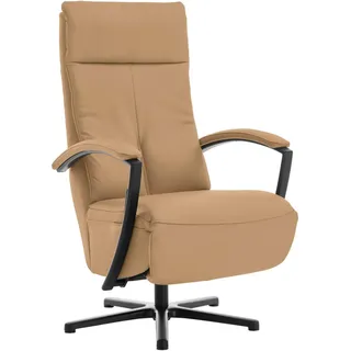 Beldomo Speed Relaxsessel , Honig , Leder , Echtleder , Rindleder , 76x112x83 cm , Goldenes M , Fußauswahl, Lederauswahl, Stoffauswahl, Relaxfunktion, Liegefunktion , Wohnzimmer, Sessel, Ledersessel