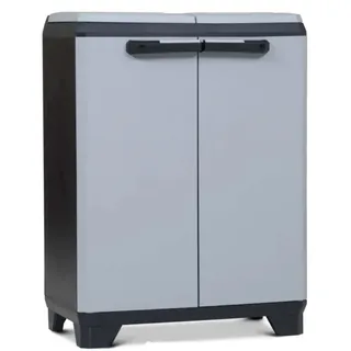 Keter 17206899, 220 l, Quadratisch, Polypropylen (PP), Grau, Polypropylen, 680 mm - Grau