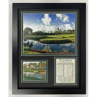 Legends Never Die 'TPC sawgrass 17 Loch mit Rahmen für Foto-Collage, 11 x 14-inch