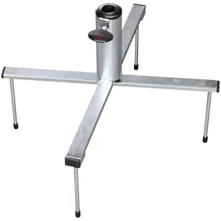 Doppler Schirmständer klappbar Metall Silber
