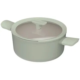 BergHOFF Kochtopf , Salbeigrün , Metall , 4.4 l , 16 cm , backofengeeignet, Griffe werden nicht heiß, leichte Reinigung, schadstofffrei gemäß EU-Standards , Kochgeschirr, Töpfe, Kochtöpfe