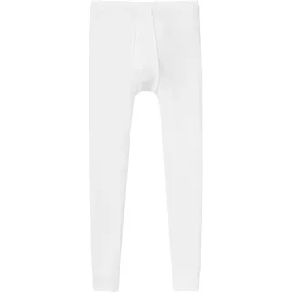 SCHIESSER Lange Unterhose Original Doppelripp weiß M 1er Pack