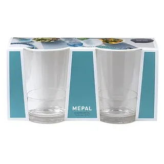 Mepal Wasserglas Flow 0,2 l 2 St.