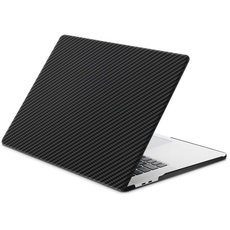 Hama Hülle für MacBook Pro M2 2022 13 Zoll (ultradünne Schutzhülle, Macbook Zubehör, Schutz, Case, Cover gegen Kratzer und Schmutz, Hartschale, Komplettschutz) Carbon