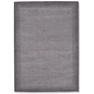 Cazaris Wollteppich , Grau , Textil , Bordüre , rechteckig , 250x350 cm , Care & Fair , für Fußbodenheizung geeignet, in verschiedenen Größen erhältlich , Teppiche und Böden, Teppiche, Orientteppiche