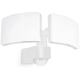 SSC-LUXon Außenleuchte Aluminium/Kunststoff IP65 mit Bewegungsmelder und Dämmerungssensor 5200 lm grau/weiß