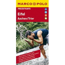 MARCO POLO Freizeitkarte 25 Eifel, Aachen, Trier 1:120.000