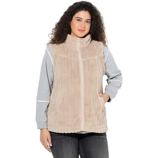 Ulla Popken Damen Teddyweste Westen (1er Pack)