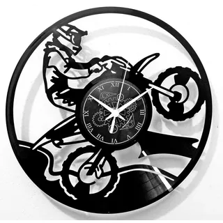 Instant Karma Clocks | Wanduhr | Motocross | Enduro | Motorrad | Rider | Geschenkidee