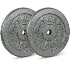 Athlyt - Hantelscheiben-Set 2 x 10 kg