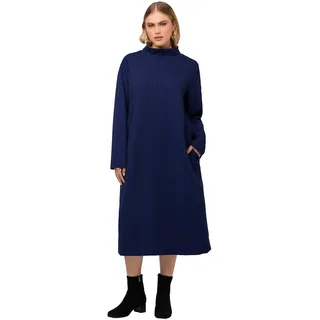 Ulla Popken, Damen, große Größen, Sweatkleid, Struktur