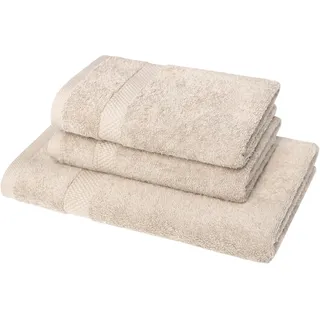 Dyckhoff Planet Handtuchset 3-tlg. beige