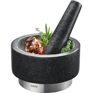 GEFU X-PLOSION Mörser Granit Ø 14 cm Edelstahl