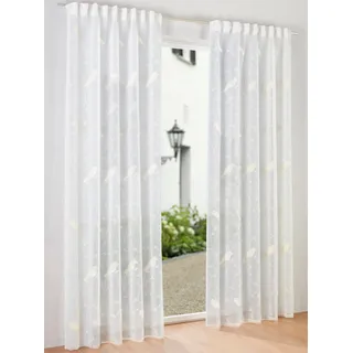 Heine home Gardine Multifunktionsband 1, beige