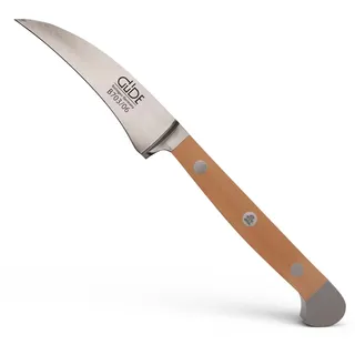 Güde Alpha Birne Schälmesser 6 cm Birkenholz