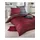 Motion Gestreift Baumwolle Rot 135 x 200 cm + 80 x 80 cm