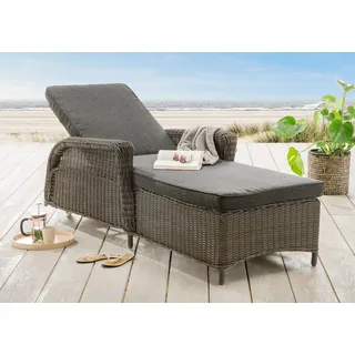 Destiny Gartenliege 202 x 83 x 58 cm Dunkelgrau