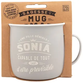 Mug Nomade - Personalisierte Tee- und Kaffeetasse Sonia – Geschenk für Damen