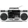 LIFE Retro-Boombox schwarz