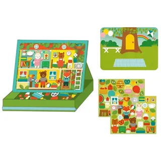Petit Collage Magnetisches Baumhaus - Multicolor - One Size