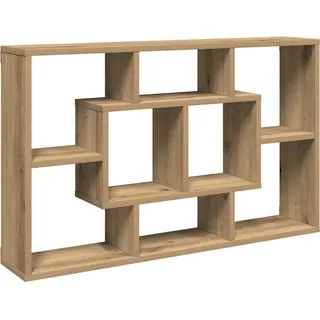 vidaXL Wandregal Artisan-Eiche 85 x 16 x 52,5 cm Holzwerkstoff - Braun