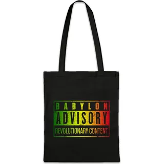 Urban Backwoods Babylon Advisory, Stofftasche, Farbe: Schwarz - Schwarz
