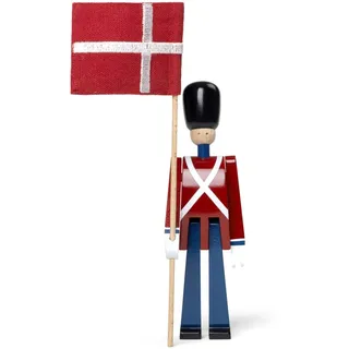 Kay Bojesen Standard-bearer mini red/blue/white (39226)