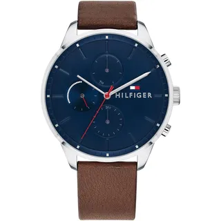 Tommy Hilfiger Herren Multifunktions Leder 44 mm 1791487
