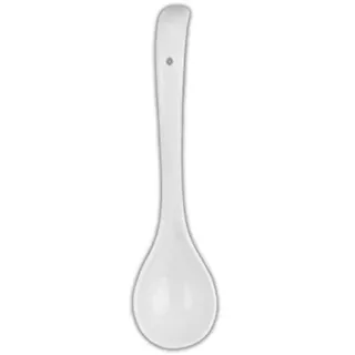 Holst Porzellan KPL 017 Schöpfkelle und Suppenkelle 17 cm weiß, 18.2 x 4.5 x 3.6 cm 6 Stück