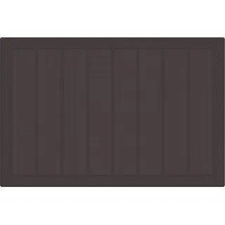 vidaXL Garten Essgruppe 7 pcs Braun Polt Rattan - Braun