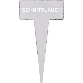 Kräuterstecker Schnittlauch 15 cm Weiß