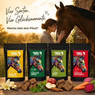 Happy Horse Lecker Snack Kräuter Minze + Leinsamen 1 St