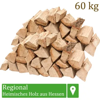 Brennholz Kaminholz Holz Eiche 60 kg Für Ofen und Kamin Kaminofen Feuerschale Grill Feuerholz Holzscheite Wood 25 cm kammergetrocknet flameup