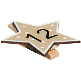 Rayher Holz-Adventskalender 2021 Bunt