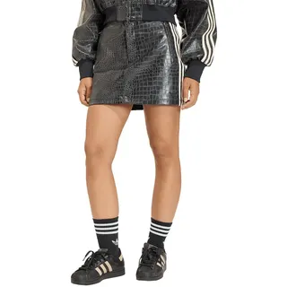 Adidas Originals Pleather Minirock - Black - 42
