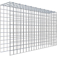 Bild Gabione, silbergrau, Maschenweite 5 5 cm