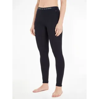 Tommy Hilfiger Damen Leggings Sport, Blau (Desert Sky), XS