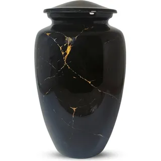 XXL Urne aus Aluminium - 3 Liter - Einzigartige Urne für Haustiere oder Menschen - Dekorative Ascheurne