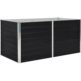 vidaXL Hochbeet 160 x 80 x 45 cm Anthrazit