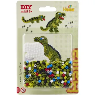 Hama Bügelperlen midi Dino 450 Stück