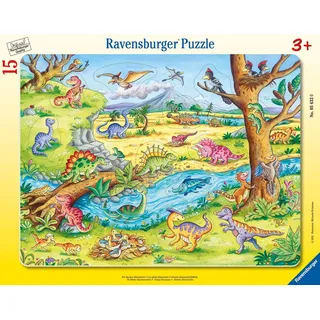 Ravensburger Puzzle Die kleinen Dinosaurier (Kinderpuzzle)