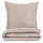 Bettwäsche Taupe Textil Rechteckig 240x220 cm Oeko-Tex Standard 100 Schlaftextilien Bettwäsche Bettwäsche