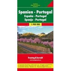 Spanien Portugal Autokarte /LZ 2012