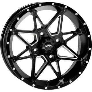 Itp Tornado 4/156 4+3 Et +5mm Felge - Black - 7.00 - 14 ́ ́
