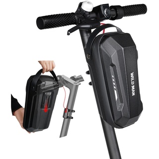 Jeebel 2/3L E Scooter Tasche - Lenkertasche für Elektroroller wasserdichte mit Schnellspanner Gestell - Vordertasche für Elektroroller Xiaomi Mijia/Sedway ES/Ninebot/Faltrad Eva(2L)